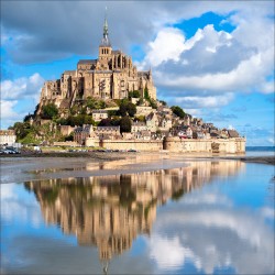 Stickers muraux déco : Mont Saint Michel 