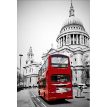 Stickers muraux déco : bus Londres
