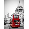 Stickers muraux déco : bus Londres