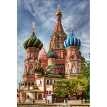 Stickers muraux déco : église russe