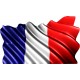 Sticker drapeau Français