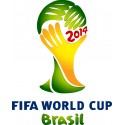 Stickers Fifa coupe du monde Brésil 2014