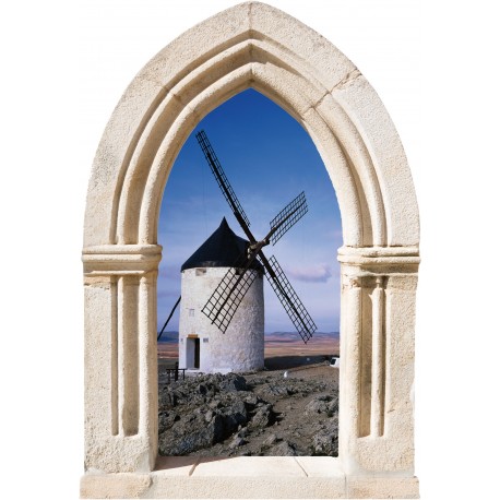Sticker Arche Moulin à Vent