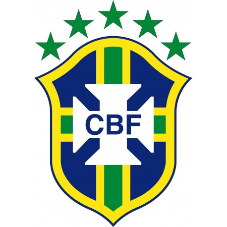 Stickers Football Brésil logo