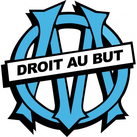 Sticker autocollant Olympique Marseille OM