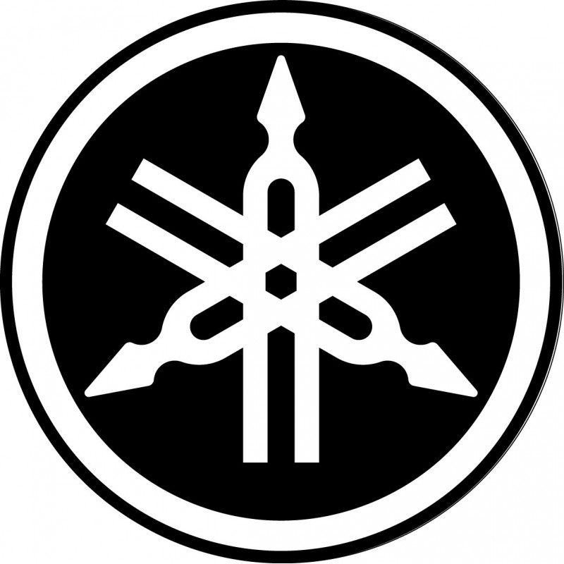 Sticker autocollant logo Embleme yamaha  Art D co Stickers