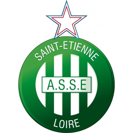 Sticker autocollant AS Saint-Etienne ASSE