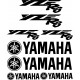 8 Stickers Autocollants Yamaha YZFR6