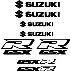 8 Sticker Autocollant Suzuki GSX-R