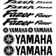 12 Stickers Autocollants Yamaha Fazer