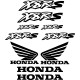 10 Stickers Autocollants Honda X8RS