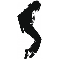 Sticker Michael Jackson Moonwalk