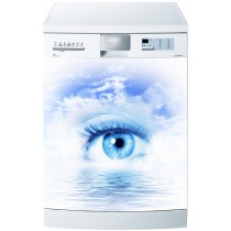 Sticker pour Lave Vaisselle Oeil nuages