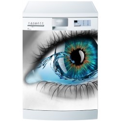 Sticker pour Lave Vaisselle Oeil larme