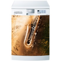 Sticker pour Lave Vaisselle Saxophone