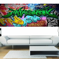 Papier peint panoramique graffiti 2