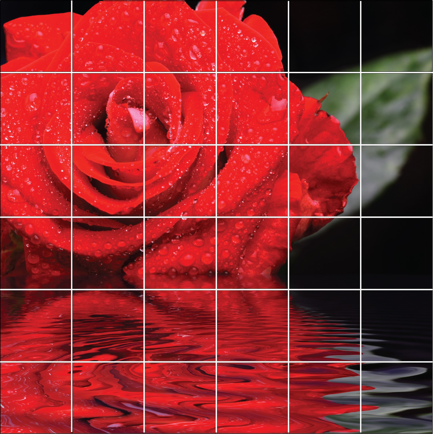 Stickers muraux déco : fleur rose - Art Déco Stickers