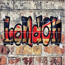 Stickers carrelage mural Graffiti London