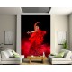 Sticker mural géant Danseuse Flamenco