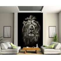 Papier peint grande largeur Lion