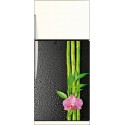 Sticker frigo Orchidée Bambous
