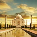 Sticker Lave Vaisselle Taj Mahal