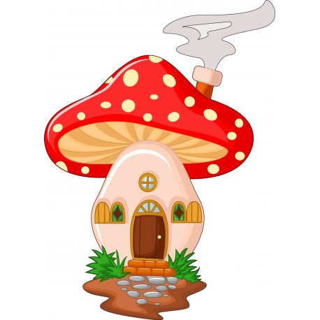 Résultat de recherche d'images pour "maison champignon"