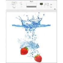 Sticker Lave Vaisselle Fraises - ou magnet lave vaisselle