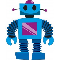 Stickers enfant Robot
