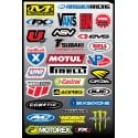 29 stickers autocollants Moto FX4