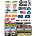 47 stickers autocollants Moto FX10