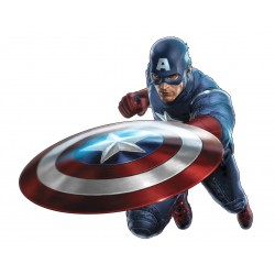 Stickers Capitain América Avengers