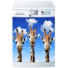 Sticker Lave Vaisselle Girafes