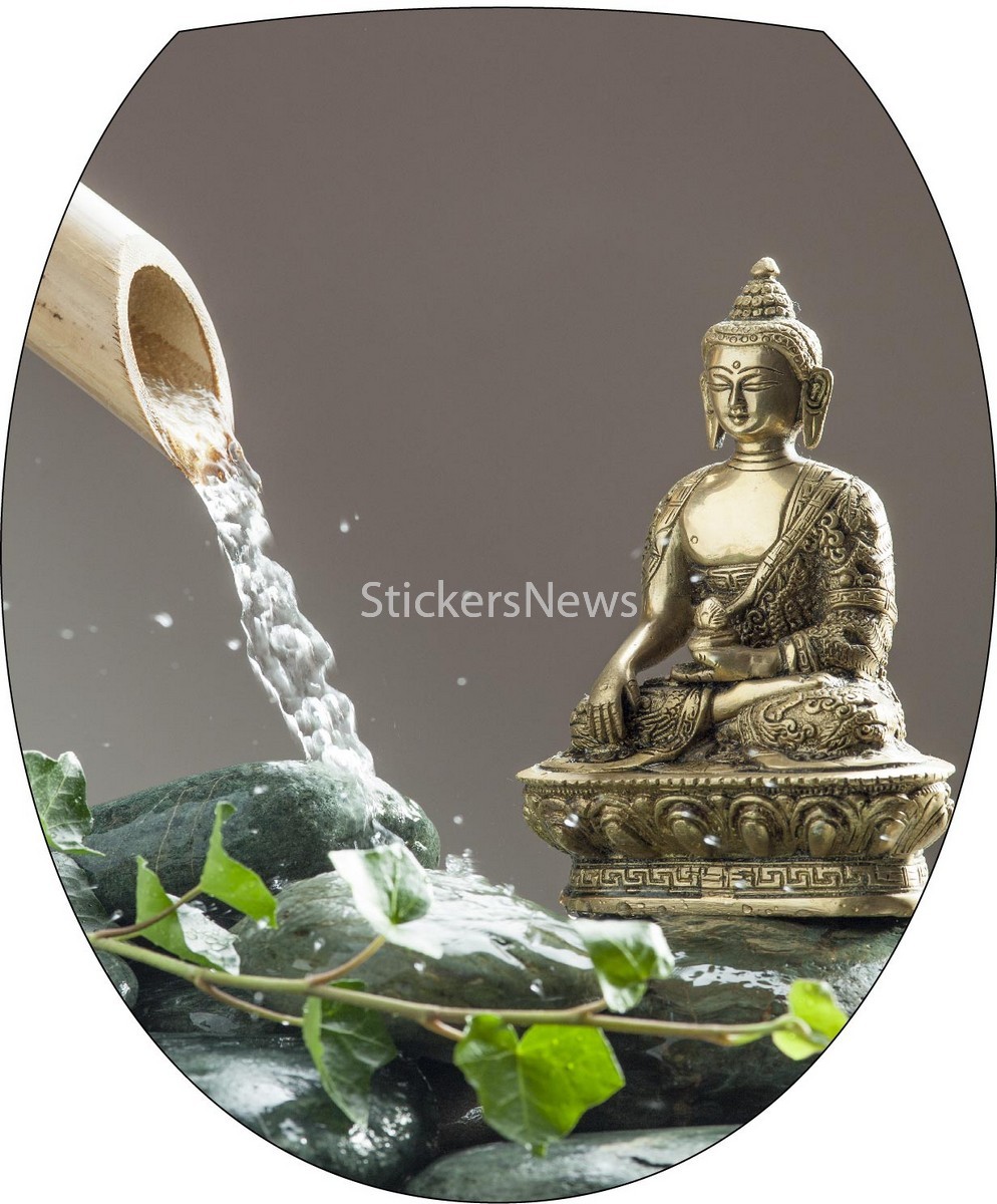 Sticker Abattant de WC Bouddha 102