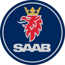 Stickers autocollant Logos Emblème Saab