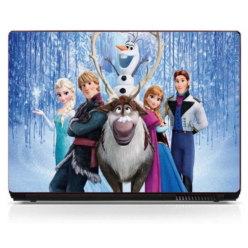 Stickers pc ordinateur portable La reine des neiges - Art Déco