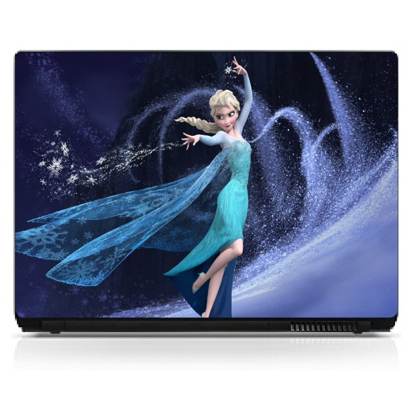Stickers pc ordinateur portable La reine des neiges - Art Déco