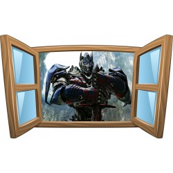 Sticker enfant fenêtre Transformers