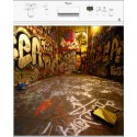 Sticker lave vaisselle Graffiti Tag