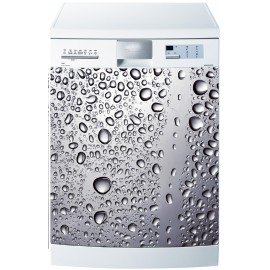 Stickers Lave Vaisselle Gouttes d'eau 60x60cm 54835