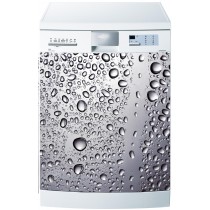 Stickers Lave Vaisselle Gouttes d'eau 60x60cm