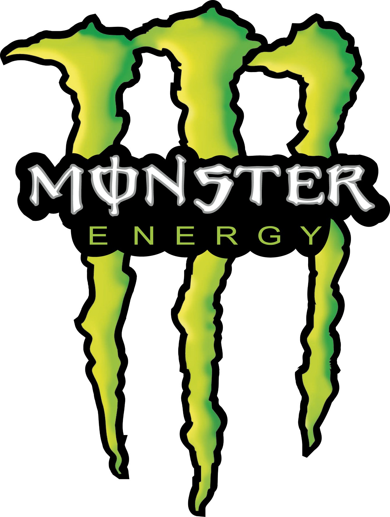 Sticker Monster Energy - Art Déco Stickers