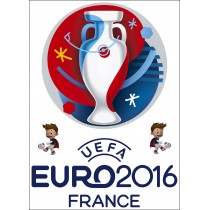 Stickers autocollant Logo UEFA 2016