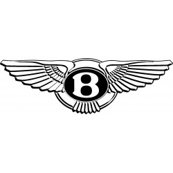 Stickers autocollant Logo Emblème Auto Bentley