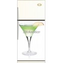 Sticker frigidaire Cocktail Citron Vert