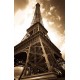 Sticker trompe l'oeil géant Tour Eiffel