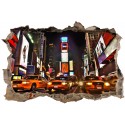 Stickers Trompe l'oeil 3D 3D New york Taxi