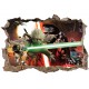 Stickers enfant 3D Star wars Yoda