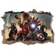 Stickers enfant 3D Iron Man Avengers