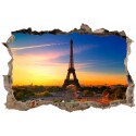 Stickers muraux 3D Paris Tour Eiffel 23839